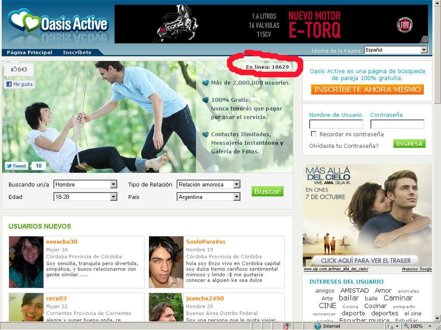 dating website usa